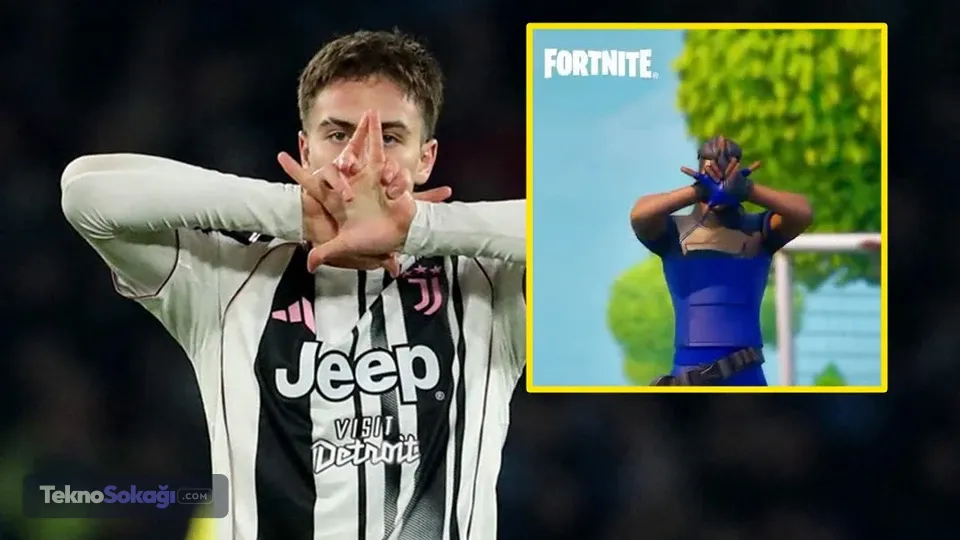 Fortnite'da Kenan Yıldız'ın İkonik Gol Sevinci