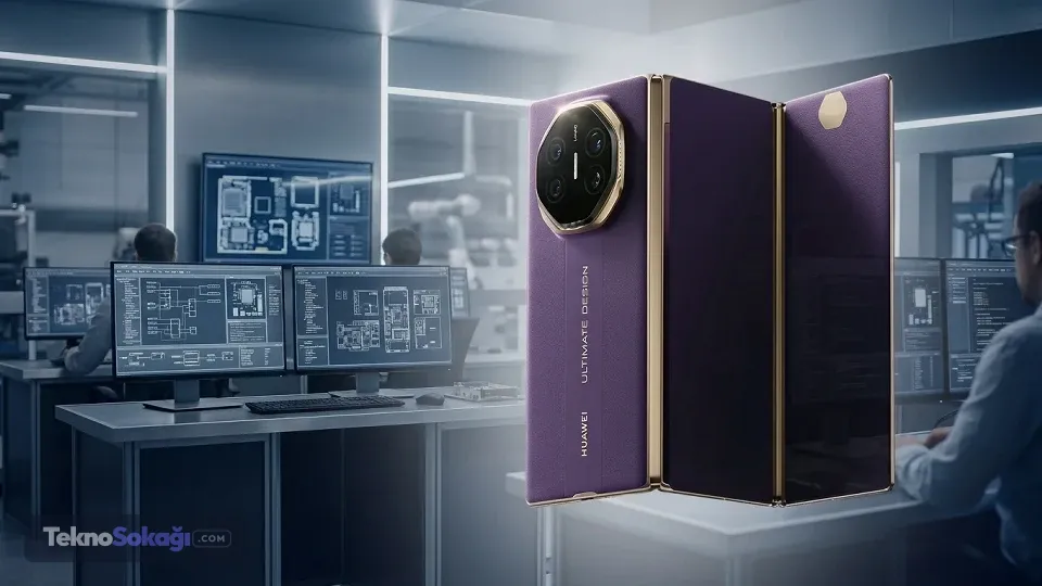 Huawei'nin Yeni Üçe Katlanabilir Modeli: Tasarım Devrimi ve Güçlü Performans