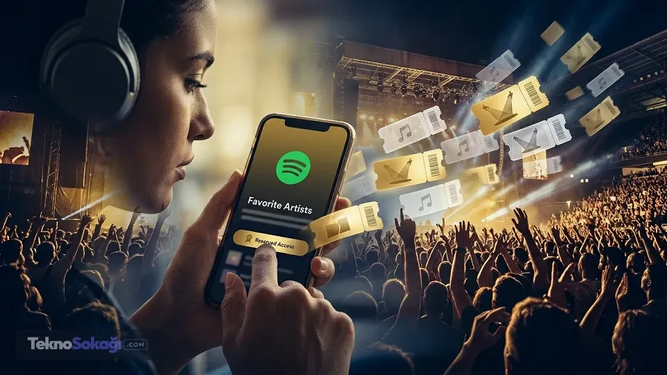 Spotify'da Yeni Dönem: Seçilmiş Kullanıcılara Özel Konser Biletleri