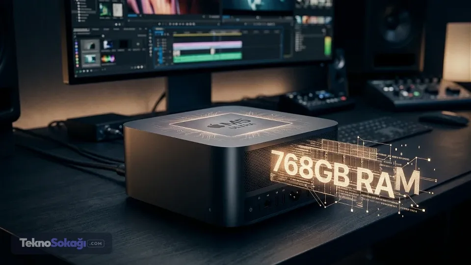 Apple’dan 768 GB RAM’li Mac Studio hamlesi: Fiyatı dudak uçuklatabilir