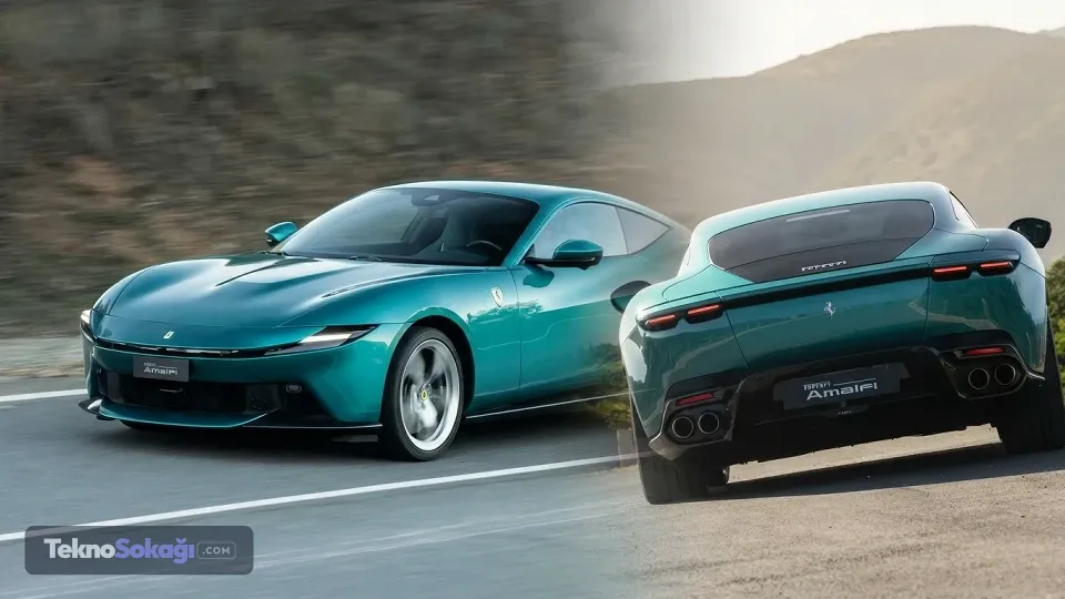 Fiyatı dudak uçuklatıyor! 0'dan 100'e sadece 3,3 saniyede çıkıyor: Ferrari'nin V8 motorlu yeni modeli Amalfi Türkiye'de