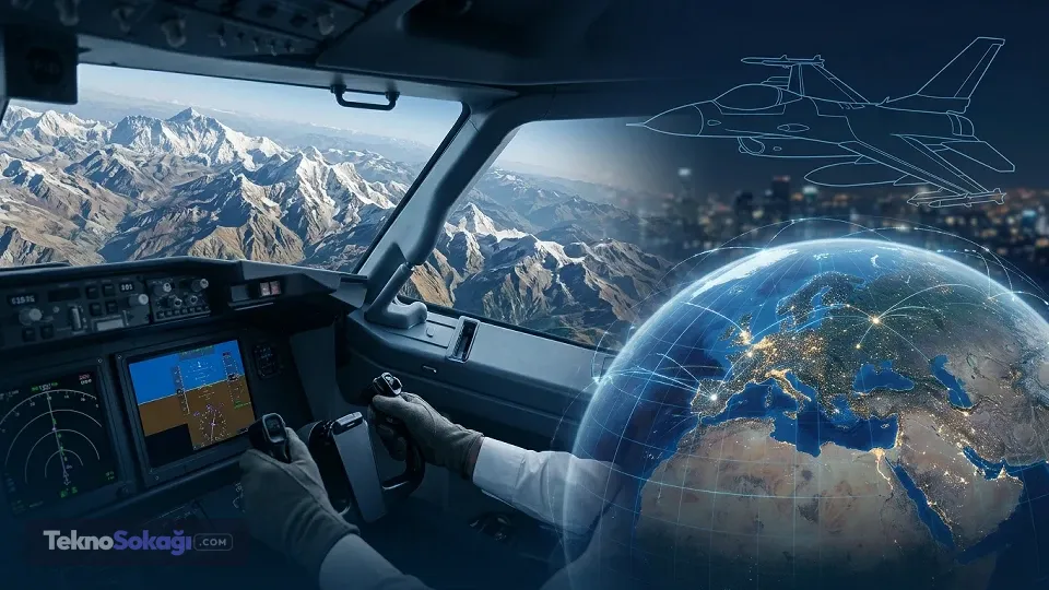 Google Earth'te Yeni Bir Boyut: Ücretsiz Uçuş Simülatörü
