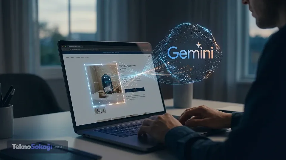 Google’dan dikkat çeken Gemini yeniliği: Chrome’daki yazı ve görseller doğrudan yapay zekaya gidecek