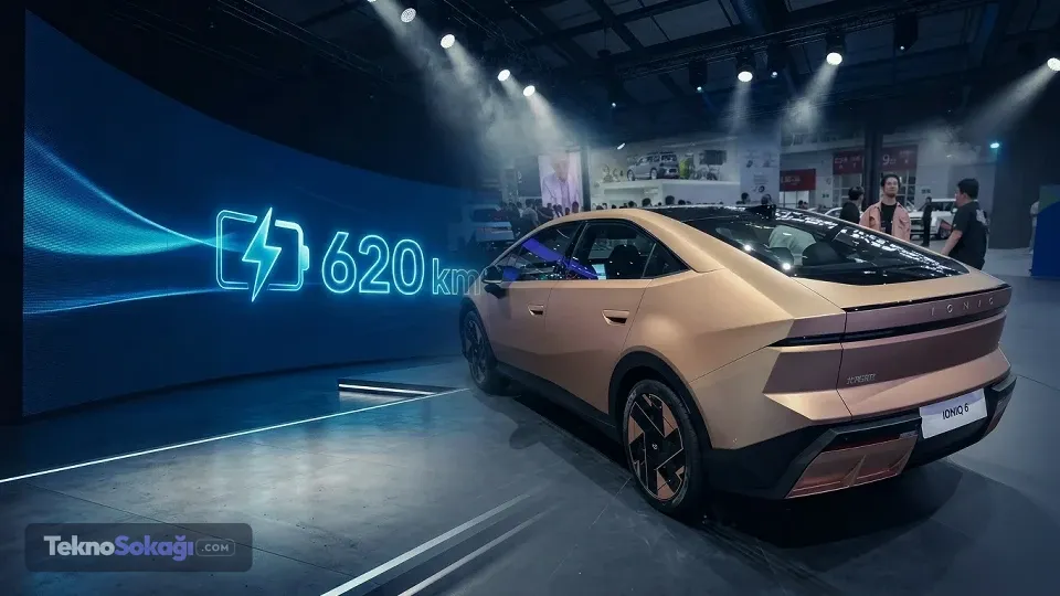 Hyundai Ioniq V İle Elektrikli Araç Devrimi: 620 Km Menzil ve 225 Beygir Güç