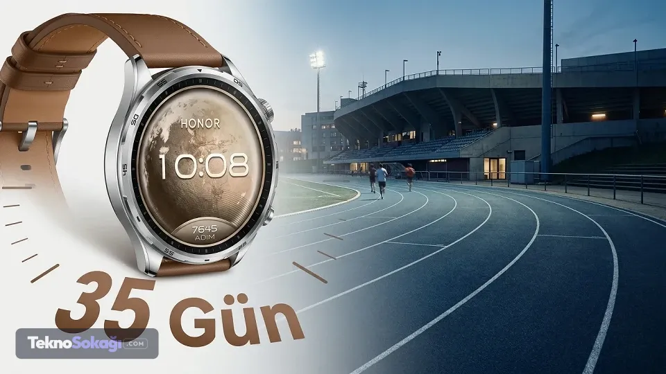 Uzun Soluklu Akıllı Saat Arayanlara Mucize Çözüm: Honor Watch 6