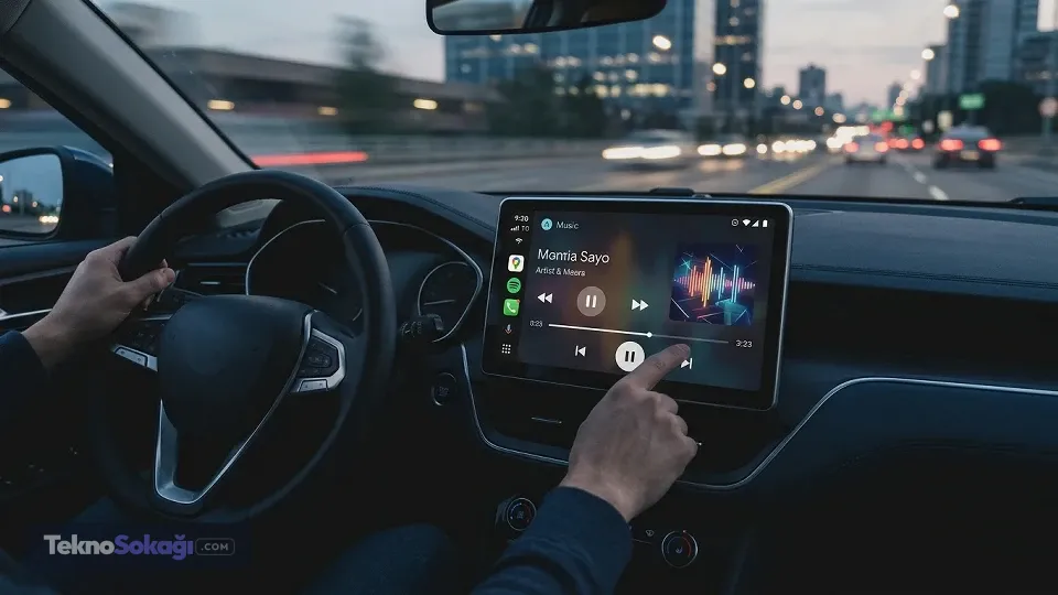 Android Auto’da müzik ekranı değişiyor: Yeni oynatıcı daha kullanışlı olacak