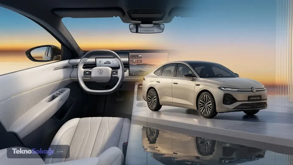 Depoyu dolduran 2000 kilometre unutuyor: Volkswagen yeni Passat boyutundaki hibrit sedan modelinin iç mekanını gösterdi