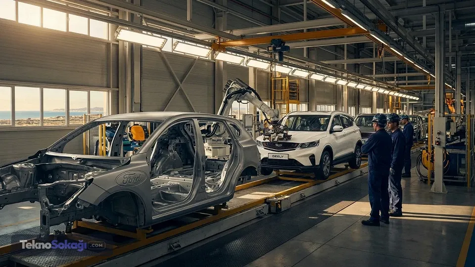 Ford ve Geely'den Avrupa için dev ortaklık: İspanya'da üretim başlayacak