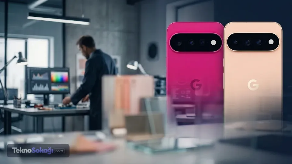 Google Pixel 11’in pembe rengi sızdı: Bu tasarım gerçek olursa çok konuşulur
