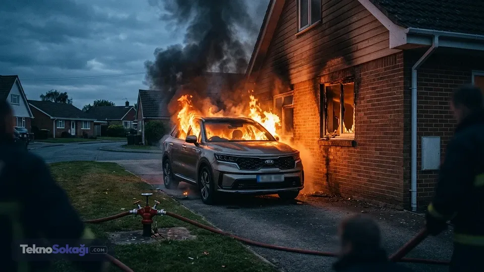 Hyundai ve KIA'dan acil uyarı: Bu araçlar evlerin yanına park edilmemeli