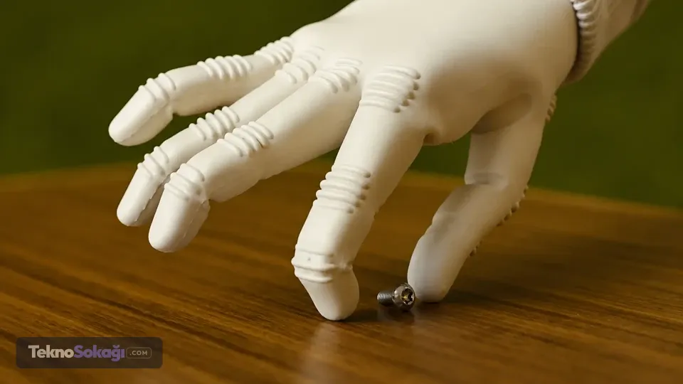 İnsansı robot teknolojisinde büyük devrim: Yeni geliştirilen bu eller tıpkı bir insan gibi hissedebiliyor