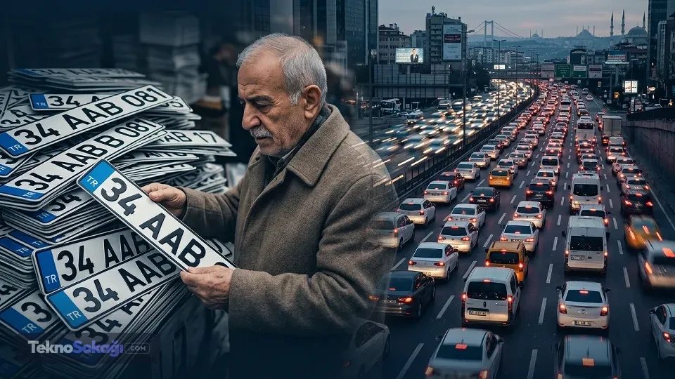 İstanbul'da 34 plaka alarmı: Geriye sadece 5 harf grubu kaldı