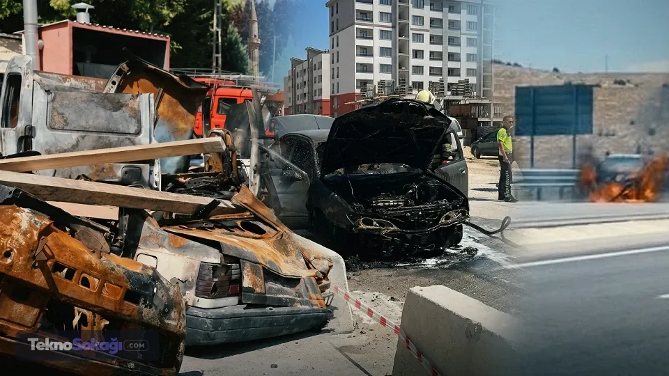 İtfaiye eğitmeninden hayati uyarı... İhmaller zinciri felakete davetiye çıkarıyor: Araç yangınları sürücülerin korkulu rüyası