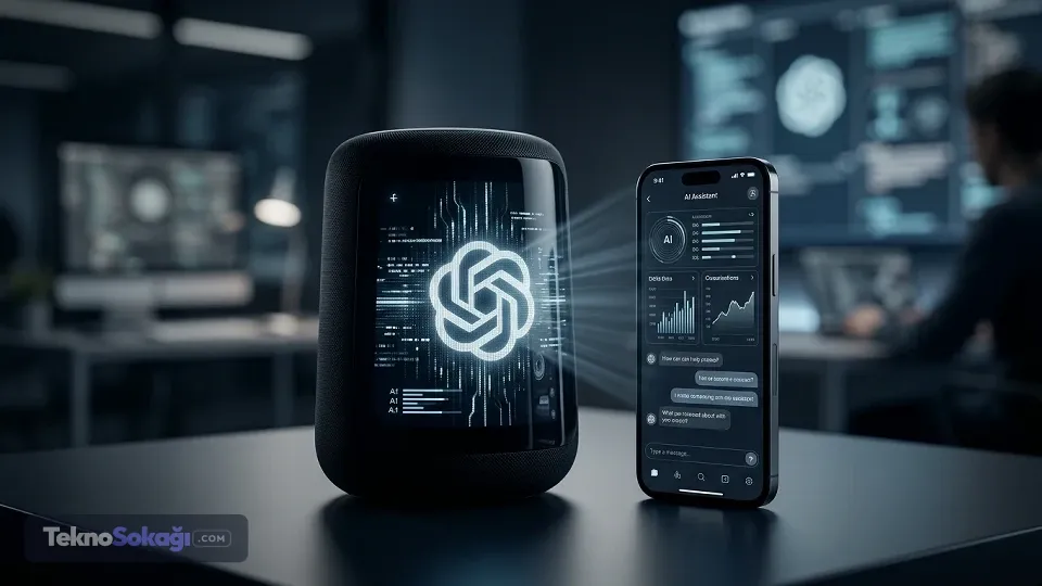 OpenAI telefona el atıyor: ChatGPT’li cihaz iPhone’un düzenini bozabilir