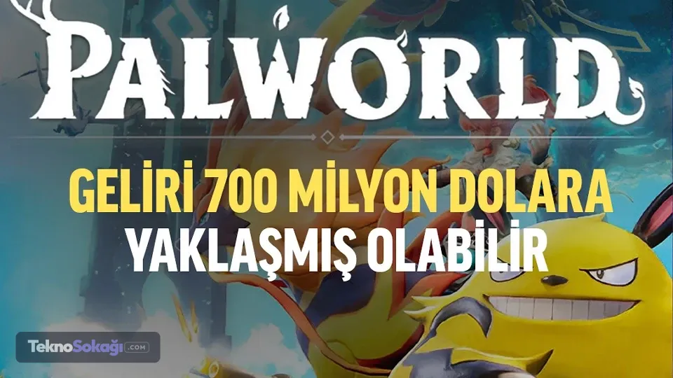 Palworld geliri 700 milyon dolara yaklaşmış olabilir