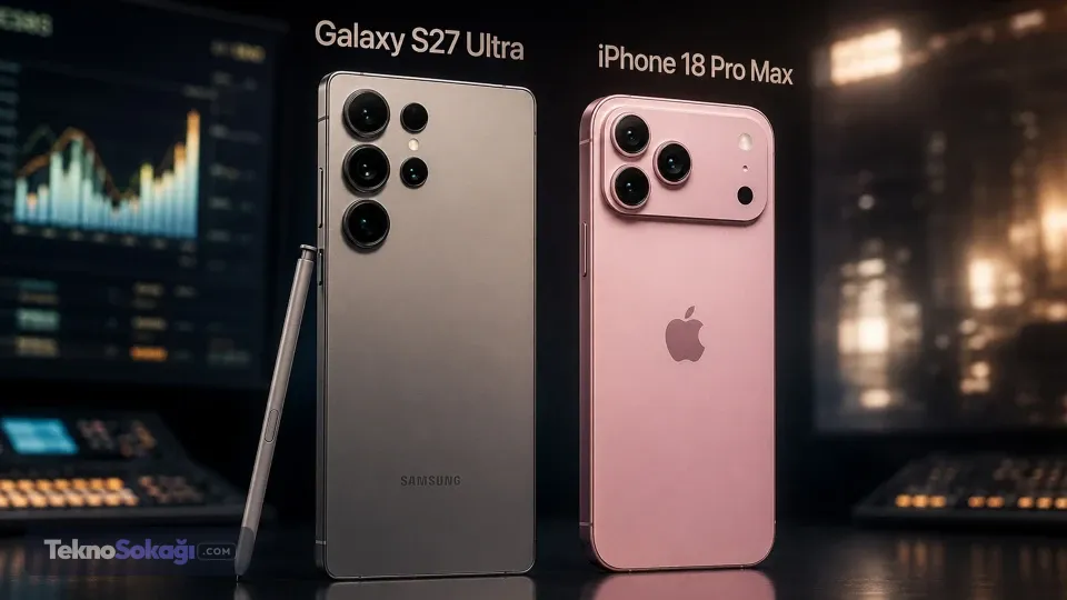 Samsung, iPhone 18 Pro Max’e rakip olmakta zorlanacak: Galaxy S27 Ultra pilde sınıfta kalabilir