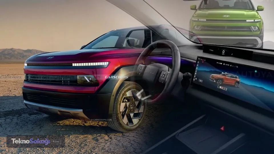 Tasarımı tamamen değişiyor: Hyundai Kona'nın 2027 modeli ortaya çıktı