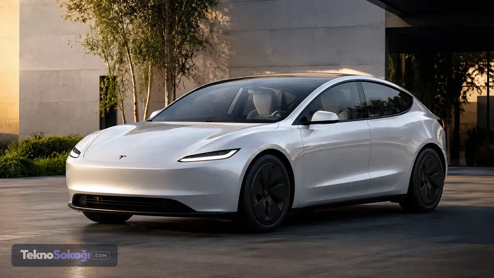 Tesla'nın merakla beklenen ucuz modeli ilk kez gizemli bir örtünün altında yakalandı