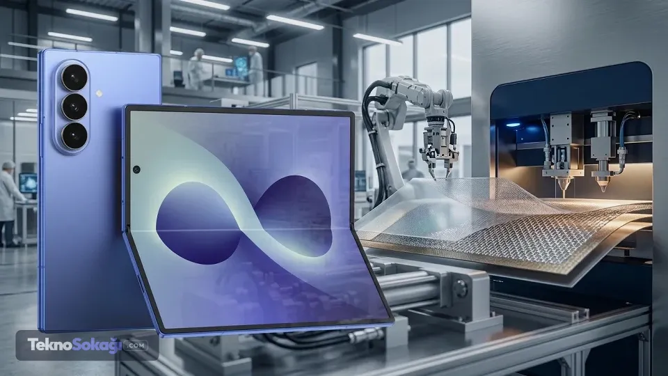 Samsung katlanabilir ekran sorununu büyük ölçüde çözdü: Kırışıklık neredeyse görünmüyor